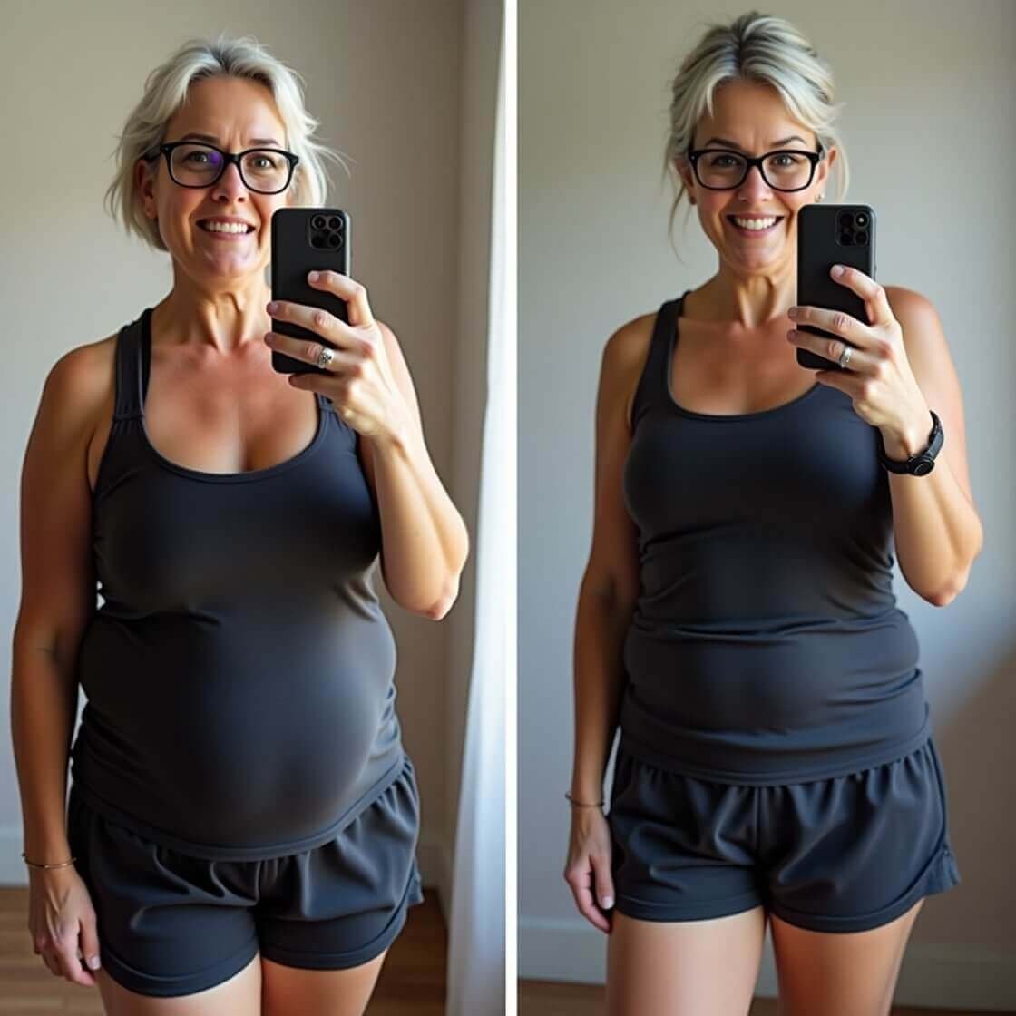 Before and After - Maria